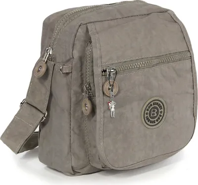 Produktbild von Bag Street Nylon Tasche Damenhandtasche grau 20x10x22 D2OTJ218L