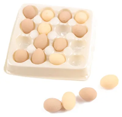 Produktbild von Basteln mit Eiern und Lebensmittel Miniaturen