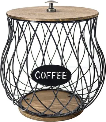 Immagine prodotto di Portacapsule da caffè in metallo, nero