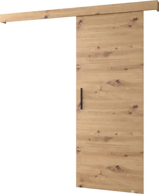 Produktbild von MEBLE KRYSPOL  Schiebetürsystem SALWADOR 1 mit Schienenabdeckung, Einbautüren, 90x204cm, Artisan