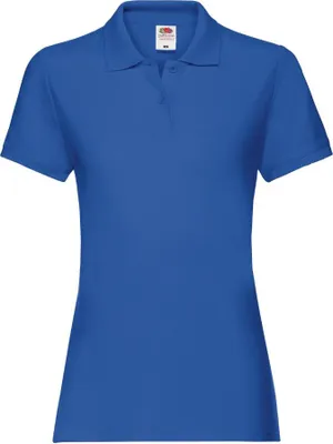 Produktbild von Poloshirt für Damen Lady-Fit Premium Polo - Königsblau, L