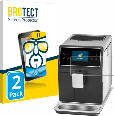 Produktbild von 2x Für WMF Perfection 840L Schutzfolie BROTECT Displayschutz Display Schutz Folie Klar Transparent