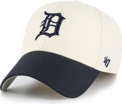 Produktbild von 47 Brand Verstellbare Kappe - MVP Detroit Tigers Creme Beige