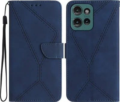 Produktbild von Motorola Edge 50 Neo Hülle - Coverup Klapphülle - Blau