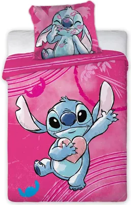 Obrázok produktu pre Stitch bavlnené detské posteľné prádlo 100x135 detská izba layette