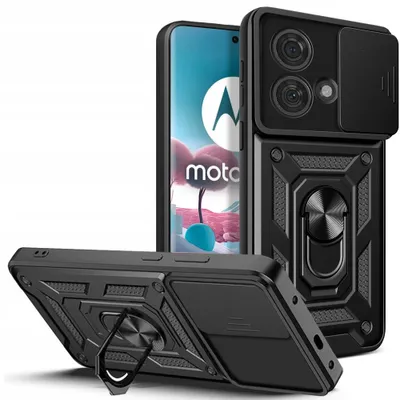 Produktbild von Techsuit Camshield Back Cover Hülle für Motorola Edge 40 Neo - Schwarz
