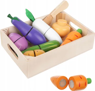 Immagine prodotto di ISO 11207 Verdura e frutta in legno 9 pz