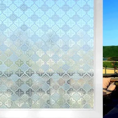 Productafbeelding van Famanu raamfolie, decoratief folie, privacyfolie, ondoorzichtig, 40x200 cm