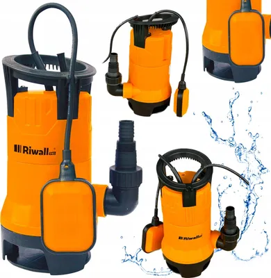Zdjęcie produktu dla Czeska pompa do wody BRUDNEJ CZYSTEJ SZAMBA ŚCIEKÓW RIWALL REP 750 12500l/h