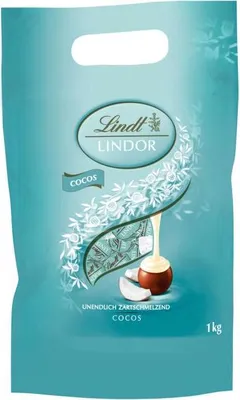 Produktbild von Lindt Lindor Kugeln Vollmilch Cocos 1kg