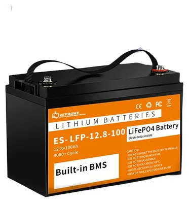Obrázok produktu pre LiFePO4 batéria – lítiová batéria – hlbokovybíjací akumulátor – 12V 100Ah – s integrovaným systémom riadenia batérie (BMS)