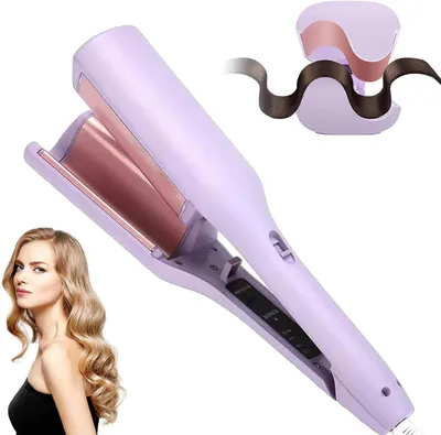 Produktbild von Krultang Golven – Haartrockner – Zum Stylen und Formen der Haare – Schnelle Aufheizung – 32 mm – Lila