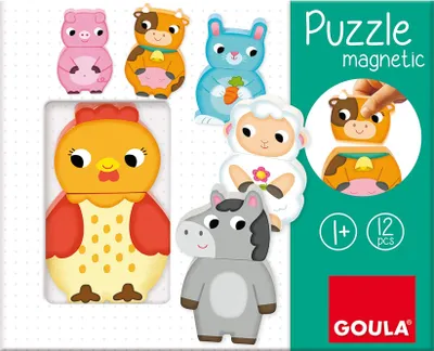 Image de Puzzle en bois personnalisable Goula Diset (12 pcs)