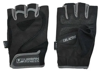 Produktbild von Urban Fitness Trainingshandschuhe Pro Gel schwarz/grau XL Fitness