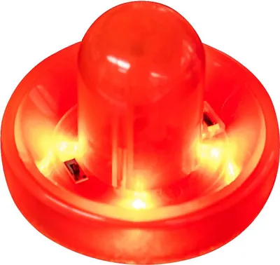 Produktbild von Carromco Airhockey Pusher "LED", Rot