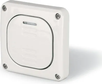 Obrázok produktu pre Jednoduchý spínač na zapustenie 10AX M95, IP66, sivý, PROTECTA