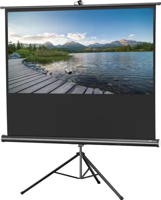 Produktbild von celexon Stativleinwand Economy 16:9, 184 x 104 cm Projektionsfläche