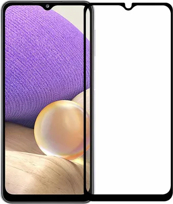Produktbild von 5D Schutzglas kompatibel mit Samsung Galaxy A13 5G gebogen gehärtetem Glas Film voll Klebstoff und Abdeckung
