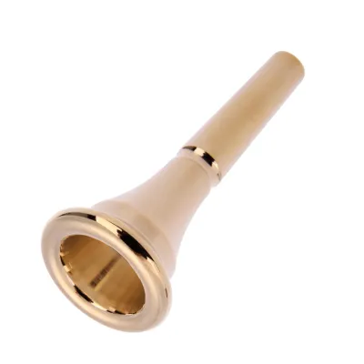 Image de Embouchure pour cor français,Embouchure pour cor français en or,Embouchure pour cor français en métal,Embouchure pour cor français en alliage de cuivre,Accessoires de rechange pour cor français