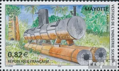 Produktbild von Briefmarken Mayotte 2002 Mi 136 (kompl.Ausg.) postfrisch Zuckerindustrie