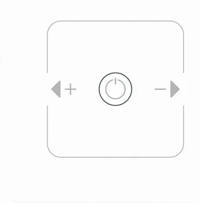 Produktbild von Unitec WIFI Touch Dimmer weiß Glasoptik, Tuya-App, Unterputz