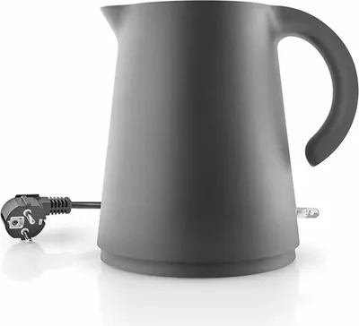 Immagine prodotto di Eva Solo Rise Wasserkocher Black, kabellos, mit Abschaltautomatik, Edelstahl, Kunststoff, Schwarz, 1.2 l, 502730