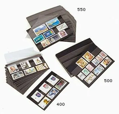 Produktbild von PRINZ Steckkarten, 148 × 84 mm, 2 Streifen, mit Deckfolie, 100 Stück