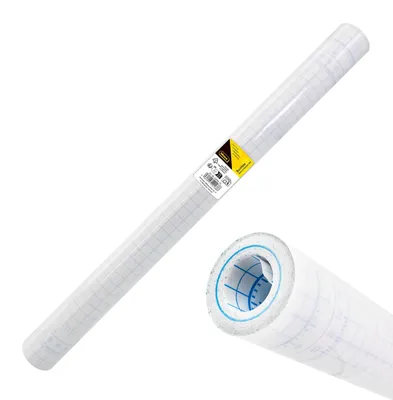 Image de Film transparent auto-adhésif pour livres, 1 rouleau de 5 m x 45 cm