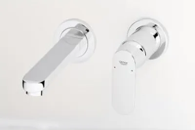 Imagen del producto de Grifo monomando para lavabo, empotrado, modelo EUROSMART COSMOPOLITAN "S", acabado en cromo