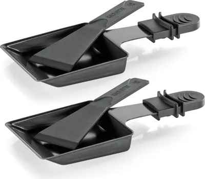 Obrázek produktu pro Sada dvou raclette pánví pro profesionální použití, včetně škrabky, model 1760600002, EAN 4007371064804