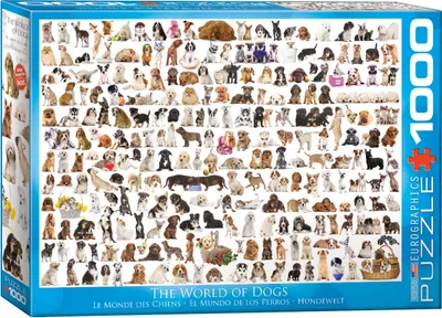 Produktbild von Puzzle 1000 Teile Hundewelt ca. 68x48 cm