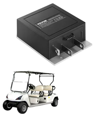 Zdjęcie produktu dla Regulator prędkości wózka golfowego VEVOR, sterownik silnika 36 V 350 A DC do wózków golfowych EZGO od 1994-2019, obudowa z aluminium i ABS