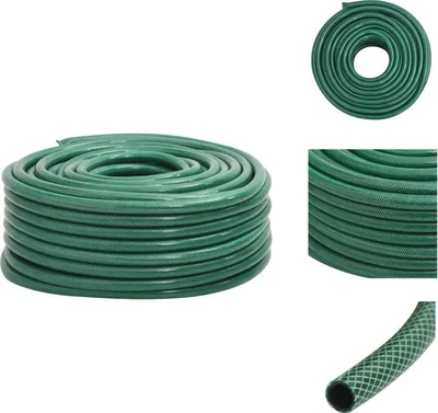 Immagine prodotto di vidaXL Tubo da giardino verde 1,3" 50 m PVC - Tubi da giardino