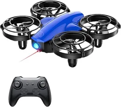 Immagine prodotto di Drone bianco per bambini con videocamera, ideale per principianti