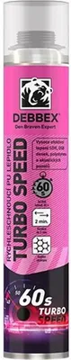 Obrázek produktu pro Den Braven Lepidla - RychleschnoucíPolyuretanlepidlo Turbo Speed 750 ml pistolová dóza žlutá 40302EXP
