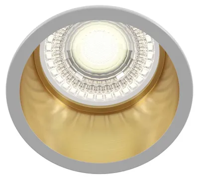 Obrázok produktu pre Maytoni Reif stropné svietidlo, zapustené GU10 biele, zlaté Ø68mm