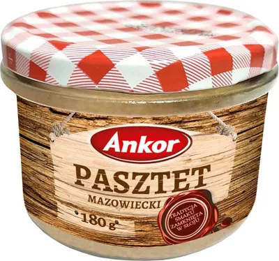 Immagine prodotto di Paté Ankor Mazovian 180 G