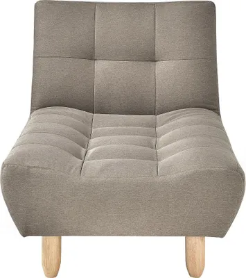Produktbild von Klappbare Chaiselongue mit brauner und grauer Polsterung - ESTEBAN