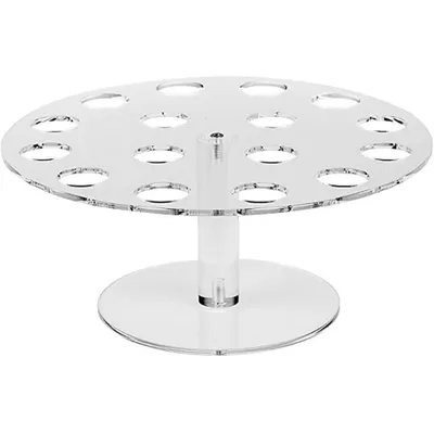 Produktbild von 16-Loch-Halter für Eistüten/Eiswaffeln, zum Selbermachen von Cupcake-Zapfen, Metall-Backgestell, Tischkegel, Kuchen-Präsentationsständer