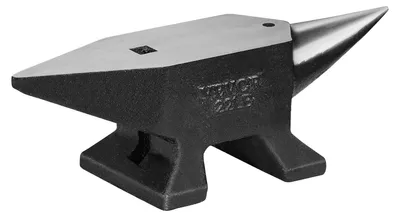 Produktbild von VEVOR Hornamboss, Stahlamboss Schmiedegewicht 30KG/66.1LBS, Schmiedeamboss Stahlamboss runder Horn Metallarbeit Stahlamboss Schmiede Hardy-Loch, 10 kg