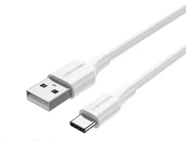 Produktbild von Vention CTHWG, 1,5 m, USB A, USB C, USB 2.0, 0,48 Gbit/s, Weiß