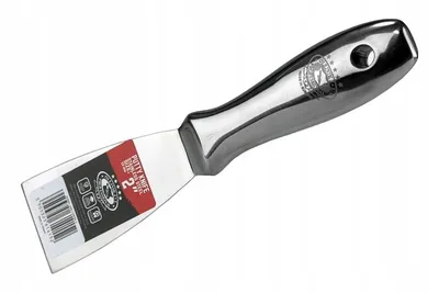 Produktbild von Malerspachtel MONOLIT 50mm – Edelstahl, rostfrei, einteilig, für Wände, Decken & Gipskartonarbeiten