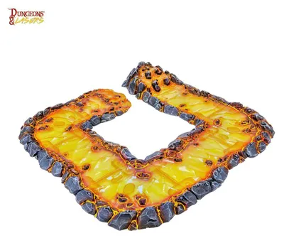 Productafbeelding van Dungeons & Lasers Uitbreidingsset: MODULAIRE LAVA