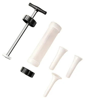 Obrázek produktu pro Ruční plnička na klobásy, ergonomická rukojeť, snadné čištění, plnicí stroj, 1 sada
