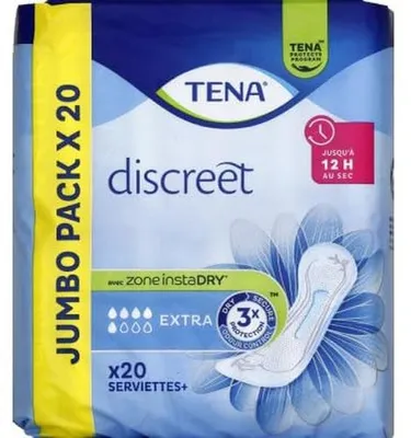 Obrázok produktu pre Extra diskrétne vložky na inkontinenciu, balenie 20 kusov