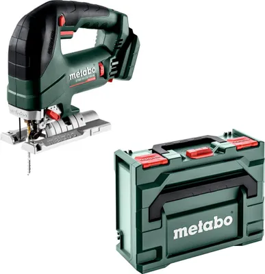 Zdjęcie produktu dla Metabo STAB 18 LTX 150 BL, Uchwyt lufy, Czarny, Zielony, Czerwony, -45 - 45°, Stal, Drewno, Bezszczotkowy, 3500 spm