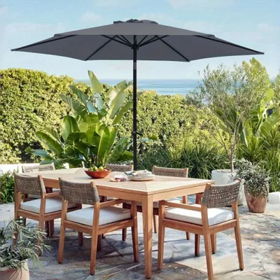 Zdjęcie produktu dla Parasol - Markiza zewnętrzna - Parasol ogrodowy - Parasol plażowy - Parasol zawieszany - Składany - Regulowana wysokość