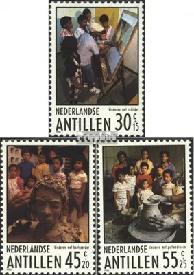 Produktbild von Briefmarken Niederländische Antillen 1986 Mi 586-588 (kompl.Ausg.) postfrisch Kulturhilfe