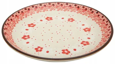 Produktbild von Bolesławiec Keramik Artystyczna Dessertteller 20 cm Handmade