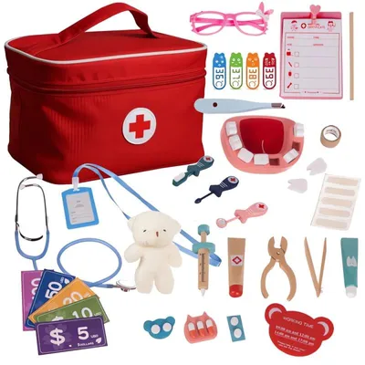 Productafbeelding van Kinderdoktersset, rood
